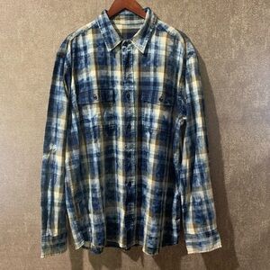 Orvis Plaid Button Down Shirt - size XL